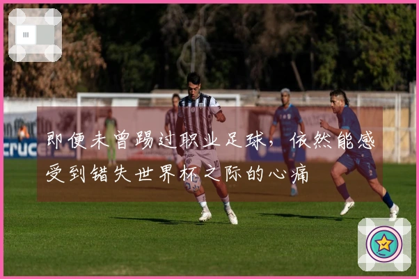 即便未曾踢过职业足球，依然能感受到错失世界杯之际的心痛